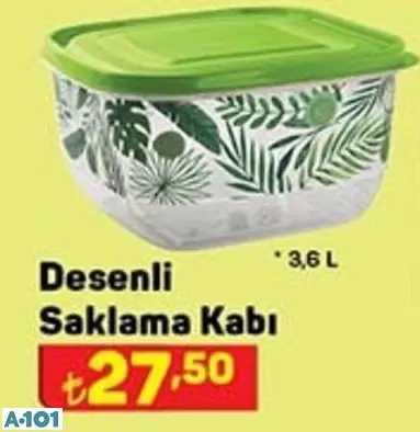 DESENLİ SAKLAMA KABI DESENLİ SAKLAMA KABI